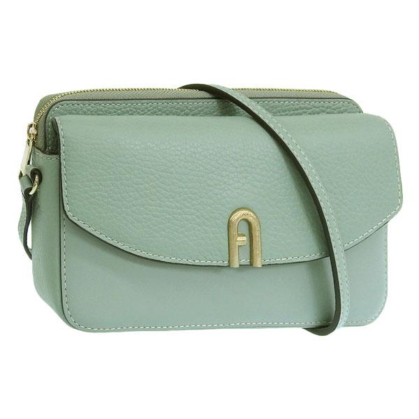 フルラ バッグ レディース ショルダーバッグ アウトレット レザー グリーン FURLA PRIMULA CROSSBODY POUCH