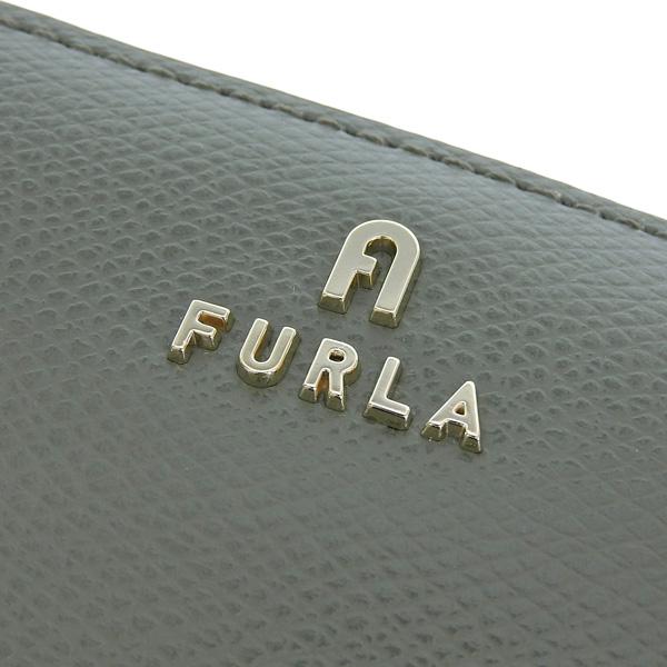 FURLA（フルラ） レディース ポーチ レザー グリーングレー FURLA