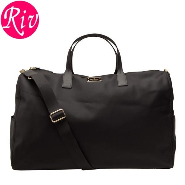 ケイトスペード KATE SPADE バッグ ショルダーバッグ ボストンバッグ 2way ブラック ナイロン wkru3528-001 アウトレット｜riverall