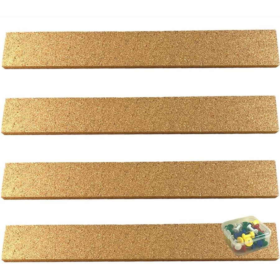 Cobalt Planet スリム 宣伝欄展示 自己粘着 六角形 コルクボード 枠なし 画鋲 壁掛け 壁掛け写真飾り 軽量 両面テープ付き