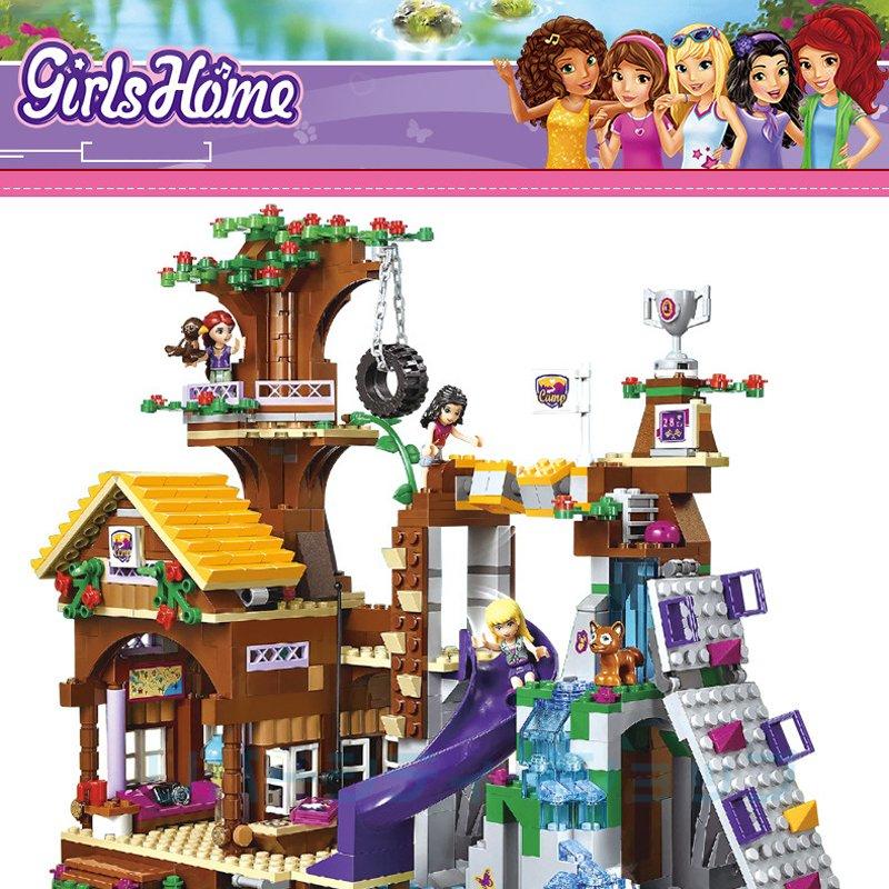 大人の上質 ブロック おもちゃ レゴ交換品 フレンズ キャンプ ツリーハウス 872ピース 知育 教材 クリスマスプレゼント 冒険の救い出し 女の子 ハートレイクシティ 誕生日 Aynaelda Com