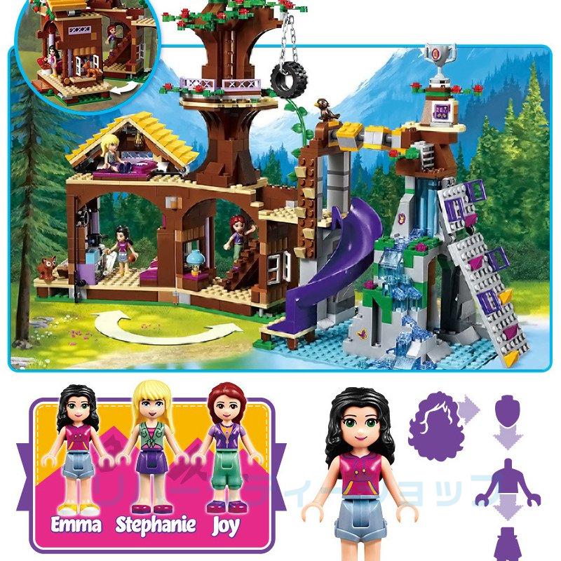 大人の上質 ブロック おもちゃ レゴ交換品 フレンズ キャンプ ツリーハウス 872ピース 知育 教材 クリスマスプレゼント 冒険の救い出し 女の子 ハートレイクシティ 誕生日 Aynaelda Com