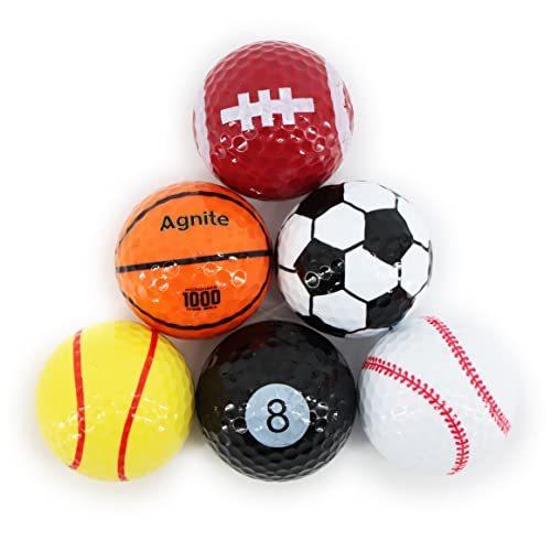手数料安い Funny Novelty Golf Balls 6Pack Golfer Novelty Golf Gift for All Golfers Fun ゴルフボール