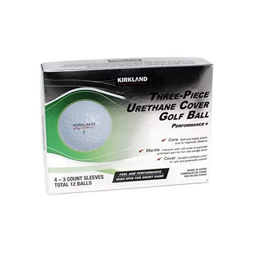 年末のプロモーション KLS White 1Dozen Ball Golf Cover Urethane 3Piece ゴルフボール