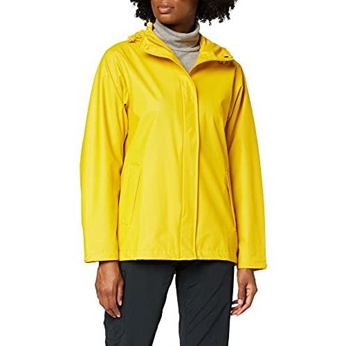【在庫僅少】 Helly Essentia 344 Raincoat Windproof Waterproof Hooded Moss Women's Hansen レインコート、レインウエア