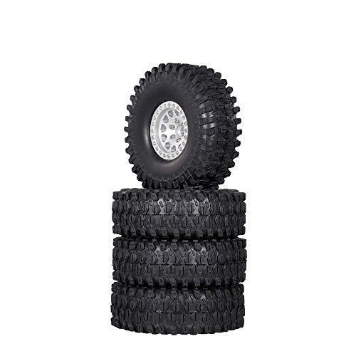 超歓迎  RC Inch 1.9 4PCS GoolRC Crawler Roc RC 1/10 for Rim Metal with Tires Rubber 自動車