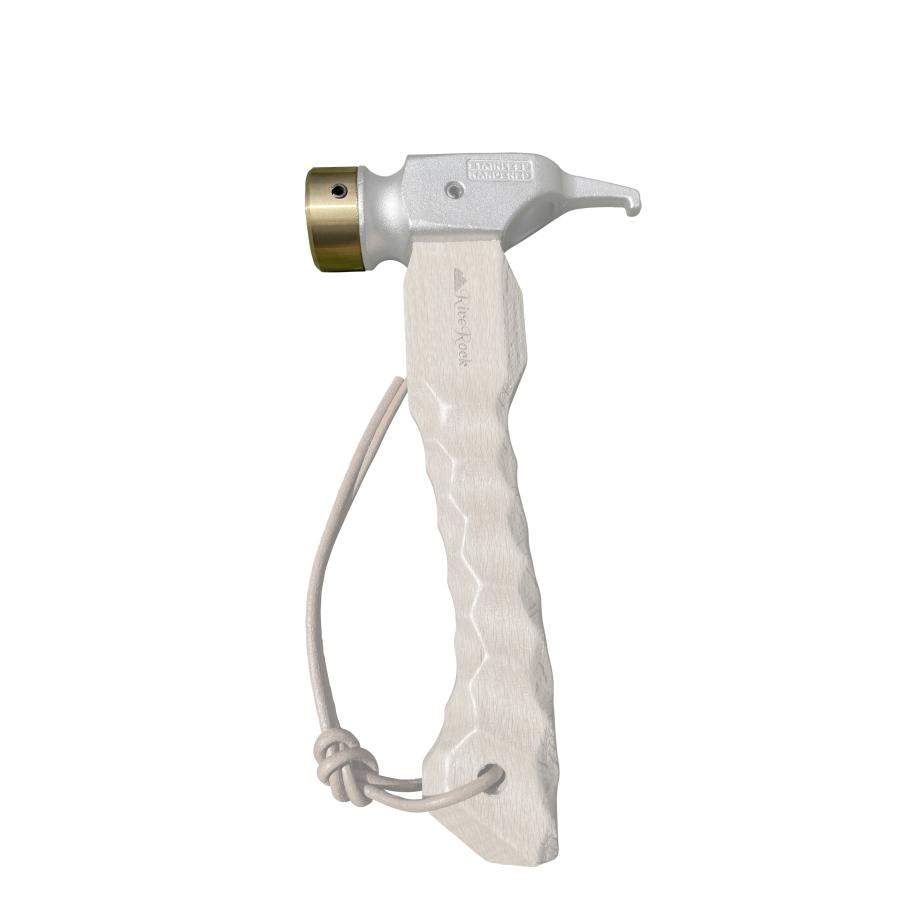 ショート ペグハンマー 専用 真鍮ヘッド 替えヘッド スプリングピン付き 交換用 |  | 02