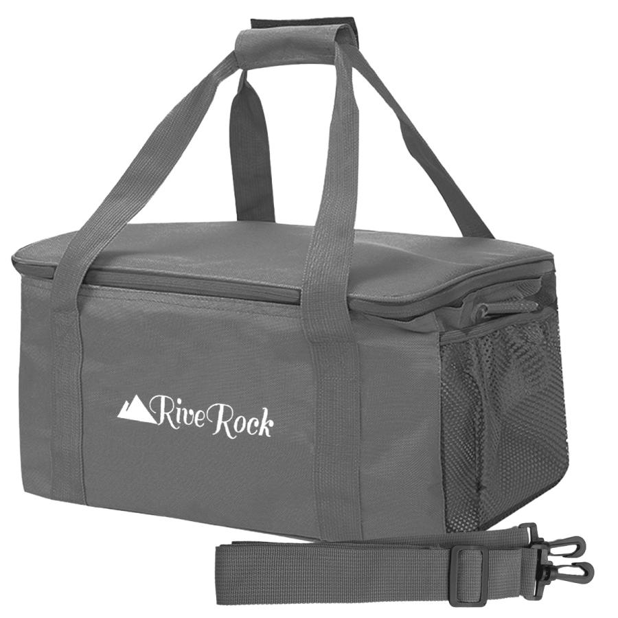 RiveRock (リバロック) キャンプ 収納ボックス コンテナボックス ソフトケース コンテナバック ギアケース 大容量 (41-27-21) タンカラー |  | 02