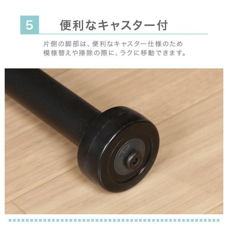 昇降テーブル 幅100 木目調 デスク 折りたたみ ガス圧 昇降式 テーブル