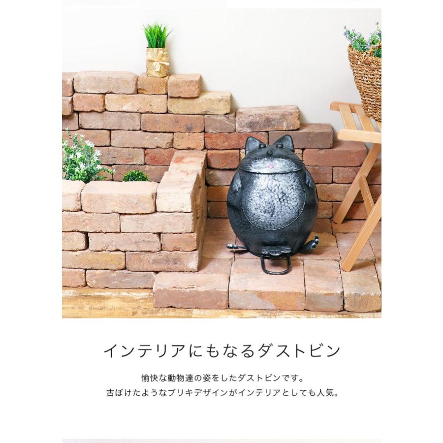 動物のゴミ箱 楽天市場】ゴミ箱 屋外 トラッシュカン 30L グレー/ネイビー ｜ ごみ箱