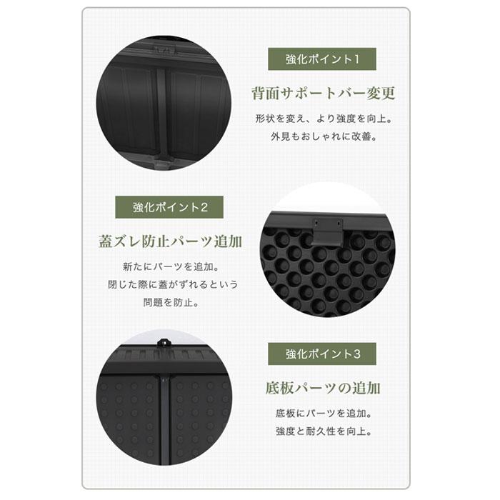 イケア（IKEA） ゴミ箱 屋外 収納ボックス 収納ベンチ ストッカー