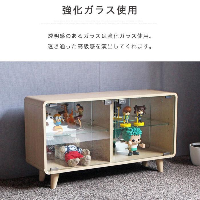 フィギュアケース ガラス コレクションケース 3段 2段 推し活 ぬい活