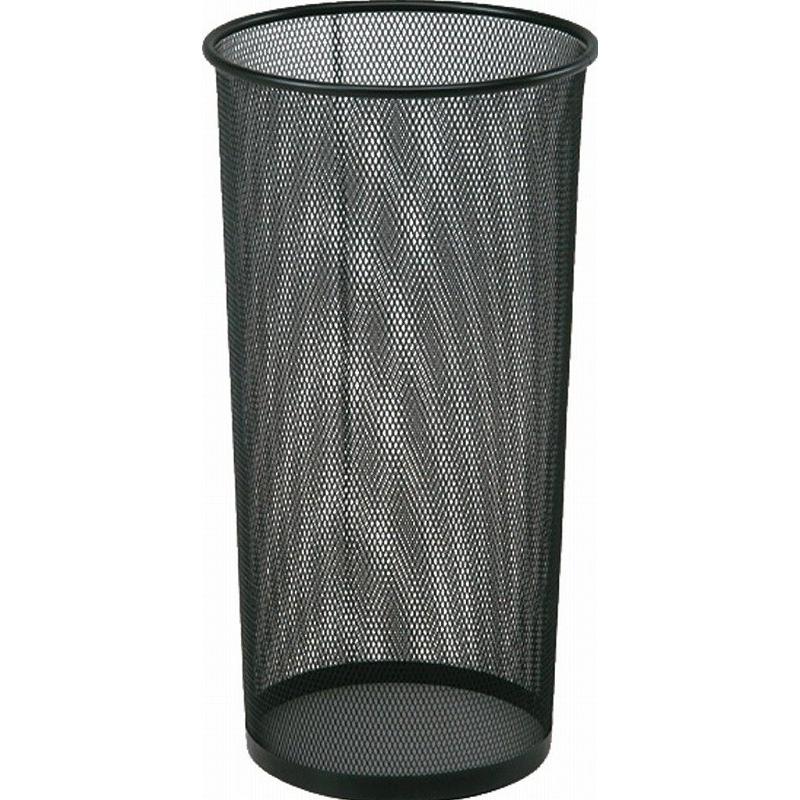 メッシュ 傘立て（大）（直径２５．５ｘ５０）ｂｋ ブラック kasa アウトレット価格 | 