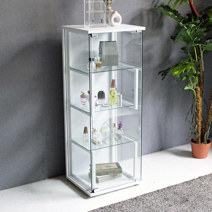 ガラスケース フィギュアケース ガラス コレクションケース 5段 鏡