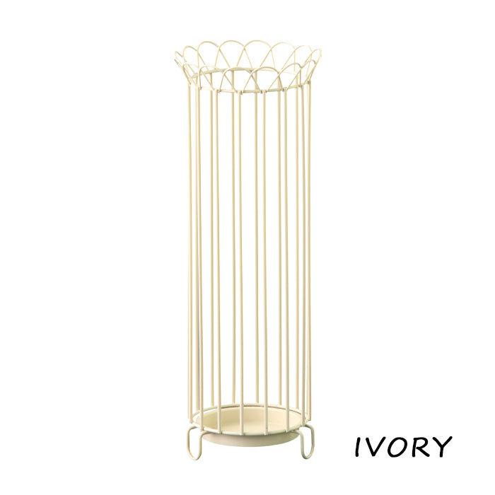 傘立て スリム アンブレラスタンド ラウンド スチール 玄関収納 傘置き 玄関 コンパクト シンプル 受け皿付 4本収納 5本収納 完成品 ブラウン アイボリー kasa |  | 02