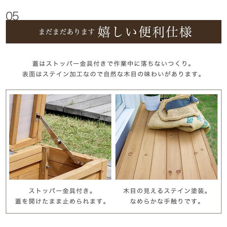 ゴミ箱 屋外 ダストボックス 幅106cm 収納ボックス ベンチ 椅子 大容量