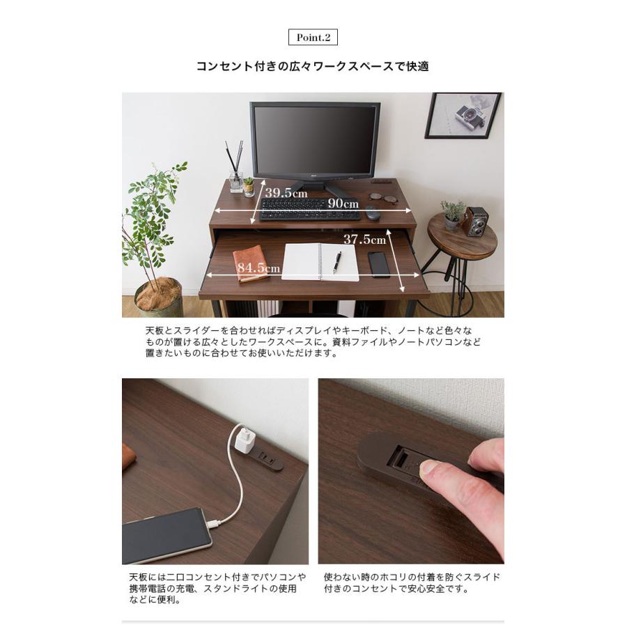 3連休大セール！省スペース収納機能付きカウンターテーブル　BROWN 楽天市場】カウンターテーブル 後付け オプション テーブル