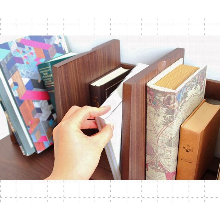 ブックスタンド ブックエンド 本立て 絵本ラック 絵本 卓上 CD DVD 収納 スライド アウトレット価格 |  | 03