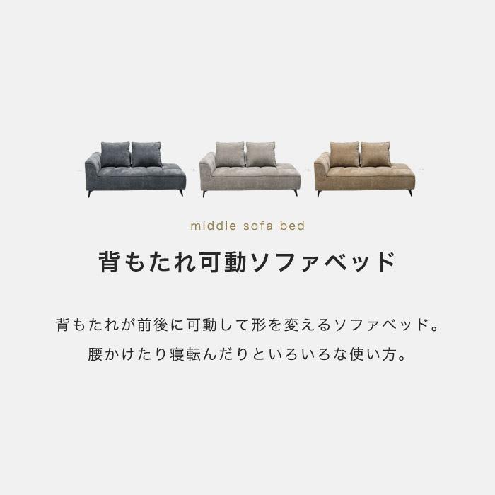 ソファー ソファ ソファベッド おしゃれ 3人がけ 北欧 ファブリック 鉄