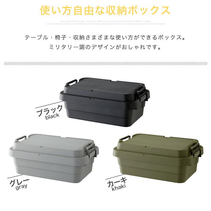 トランクカーゴ 単品 30L ベンチ トランク ミリタリー ベンチ スツール 椅子 腰掛け 収納 アウトレット価格｜riverp｜03