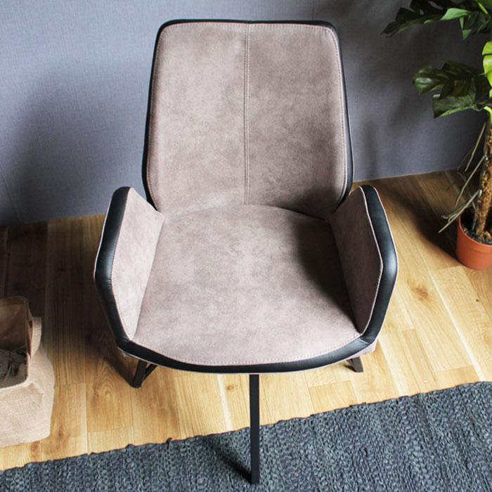 【美品】　ダイニングチェア 肘付き グレー チェア 回転式　椅子　イス Amazon｜ダイニングチェア 2脚セット 回転式 肘付き アイアン PVC