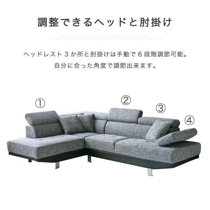 イケア（IKEA） カウチソファー コーナーソファー 3人掛け