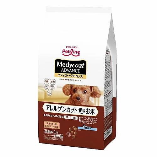 ペットライン】メディコートアドバンス アレルゲンカット 魚＆お米 1