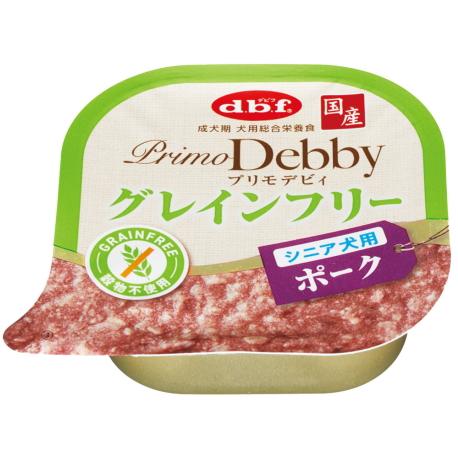 【デビフペット】プリモデビィ　グレインフリー　シニア犬用　ポーク　９５ｇ | 