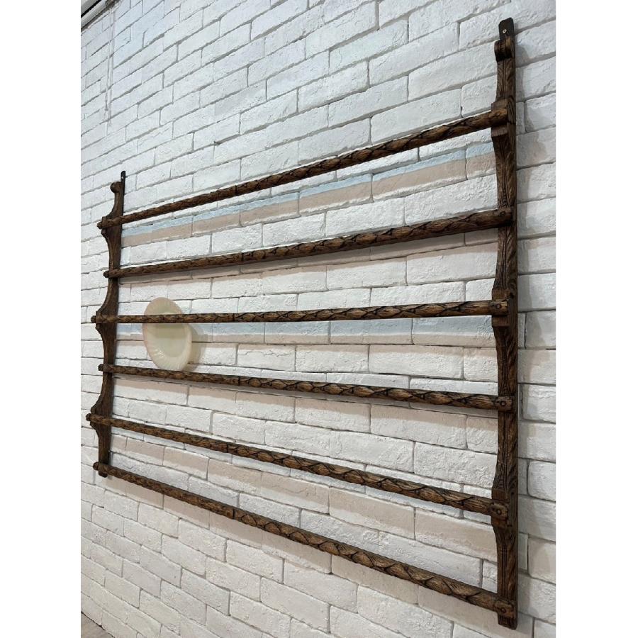 レトロビンテージ古道具◾️アルミ製 壁付け 収納棚 / 収納ラック