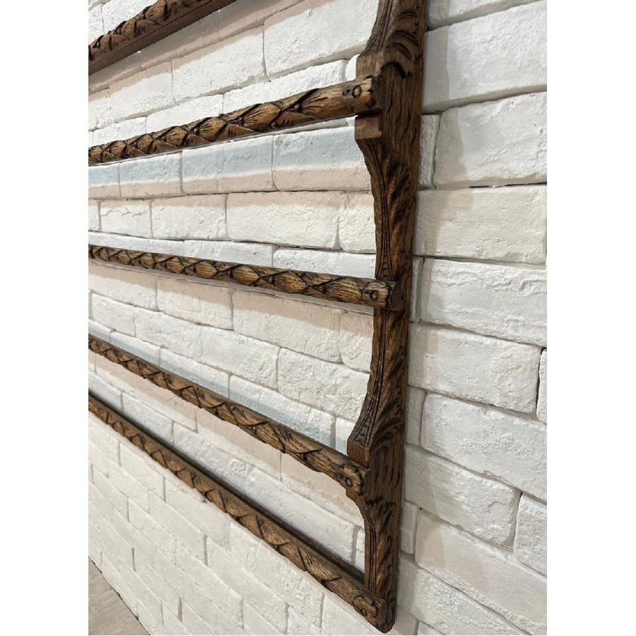 4669 ヨーロッパ買い付け アンティーク 壁掛け棚 飾り棚 ラック