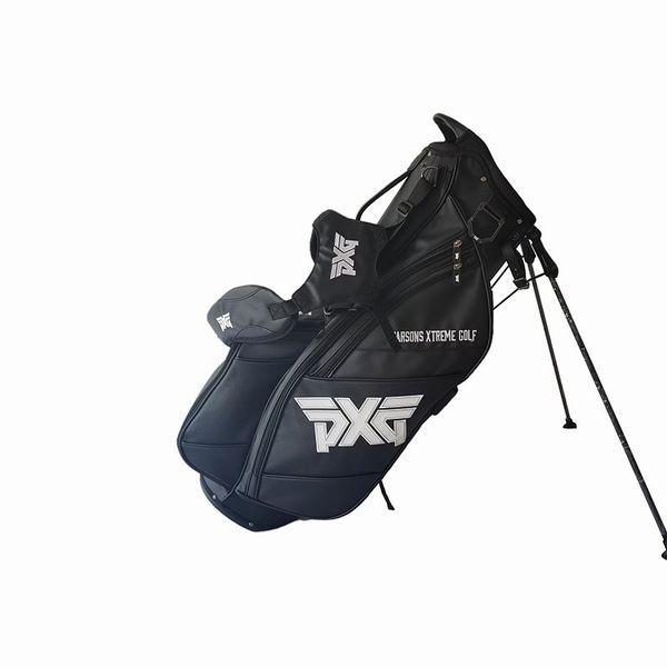 ［即日発送］ ゴルフバッグ スタンドゴルフバッグ PXG 安定感抜群 Golf Bag スポーツゴルフバッグ 6分割口枠 クラブケース 防水耐摩耗性 9.0型 ブラック レディース メンズ 【G2900339082】(17075円)