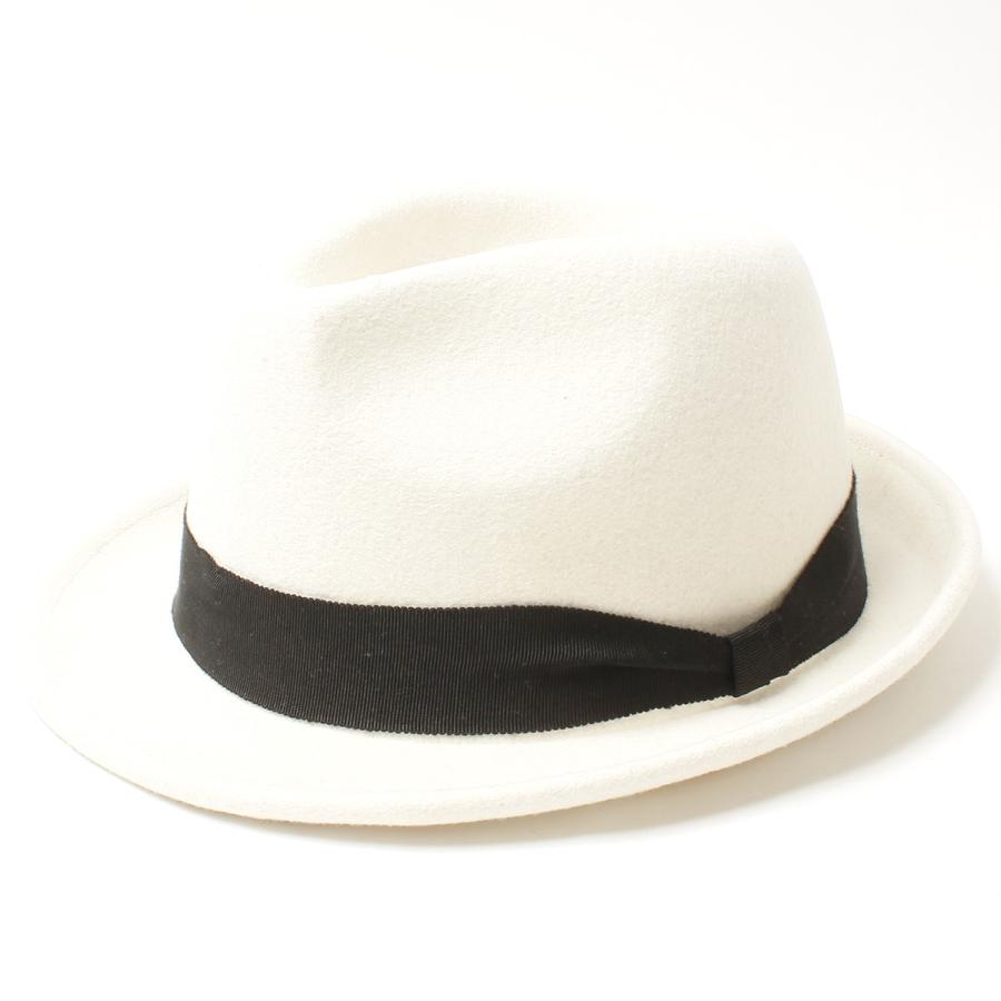 大きいサイズ ハット フェルトハット 帽子 ソフトハット メンズ ビッグサイズ フエルト ウール 中折れハット 秋冬 Charm Fedra XL | Basiquenti | 07