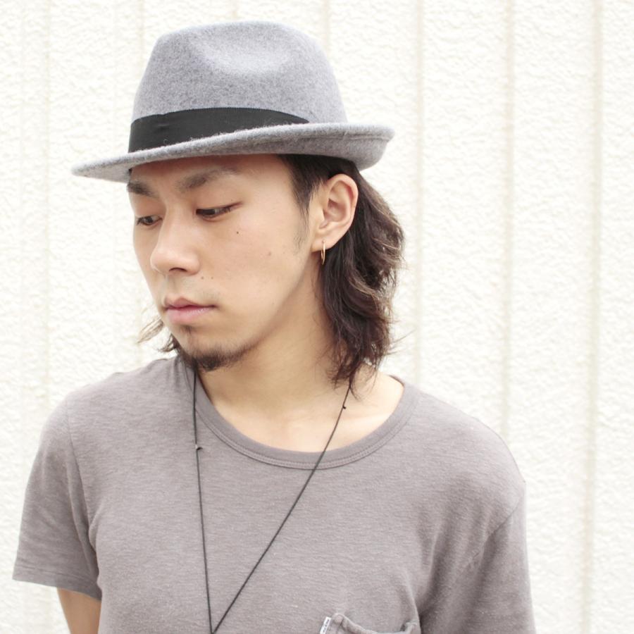 大きいサイズ ハット フェルトハット 帽子 ソフトハット メンズ ビッグサイズ フエルト ウール 中折れハット 秋冬 Charm Fedra XL | Basiquenti | 09