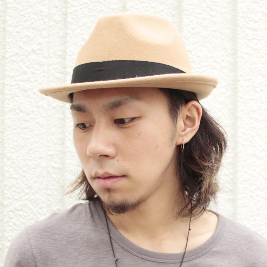 大きいサイズ ハット フェルトハット 帽子 ソフトハット メンズ ビッグサイズ フエルト ウール 中折れハット 秋冬 Charm Fedra XL | Basiquenti | 10