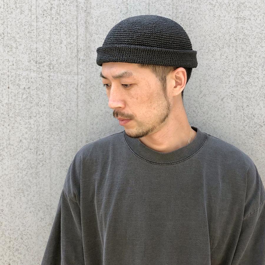 ベーシックエンチ Paper Roll Cap 帽子 キャップ フィッシャーマン ロールキャップ メンズ レディース つば無し ユニーク 春夏 アウトドア ミリタリー 釣り | Basiquenti | 05