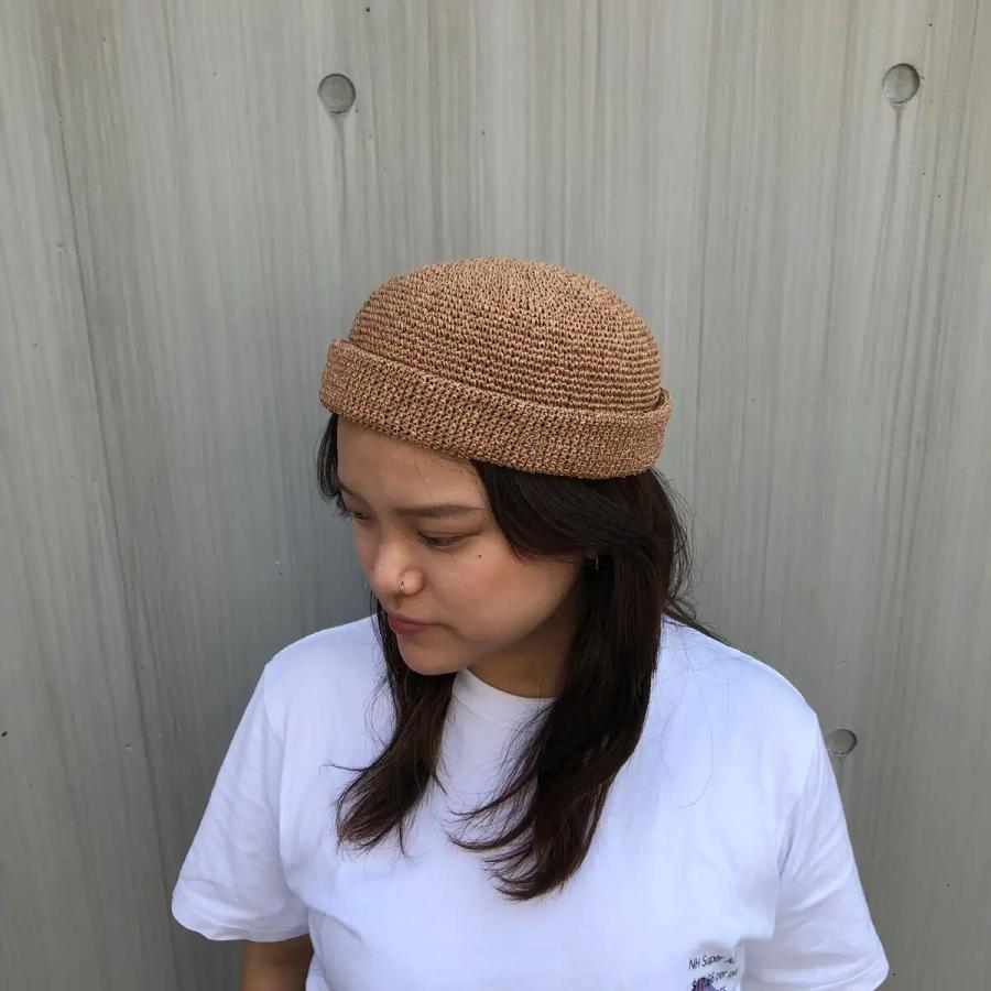 ベーシックエンチ Paper Roll Cap 帽子 キャップ フィッシャーマン ロールキャップ メンズ レディース つば無し ユニーク 春夏 アウトドア ミリタリー 釣り | Basiquenti | 07