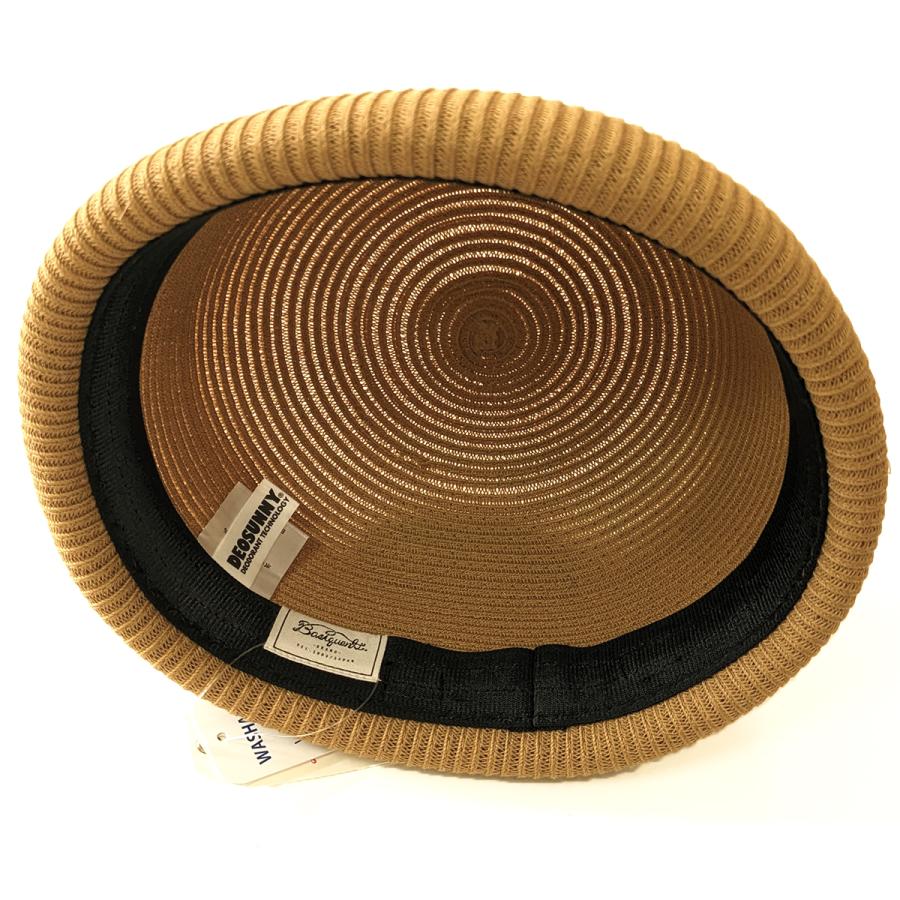 ベーシックエンチ Washable Braid Roll Cap 帽子 洗える 抗菌 消臭 つば無しキャップ ロールワッチ メンズ レディース フリーサイズ サグキャップ セーラー帽 | Basiquenti | 10