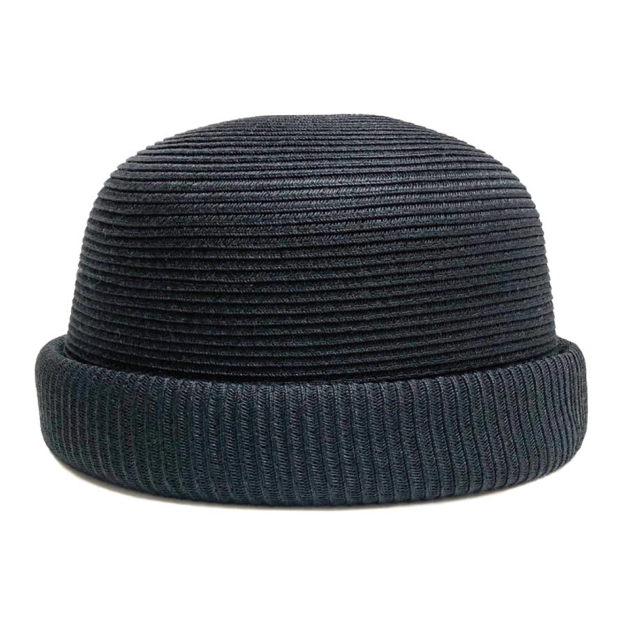 ベーシックエンチ Washable Braid Roll Cap 帽子 洗える 抗菌 消臭 つば無しキャップ ロールワッチ メンズ レディース フリーサイズ サグキャップ セーラー帽 | Basiquenti | 01