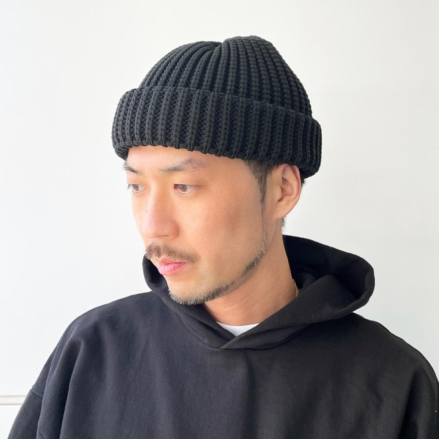 洗える 抗菌 消臭 ロールアップ ワッチ ニットキャップ 帽子 ニット帽 ビーニー レディース メンズ フリーサイズ 軽量 深め ベーシックエンチ Very Light Watch | Basiquenti | 05