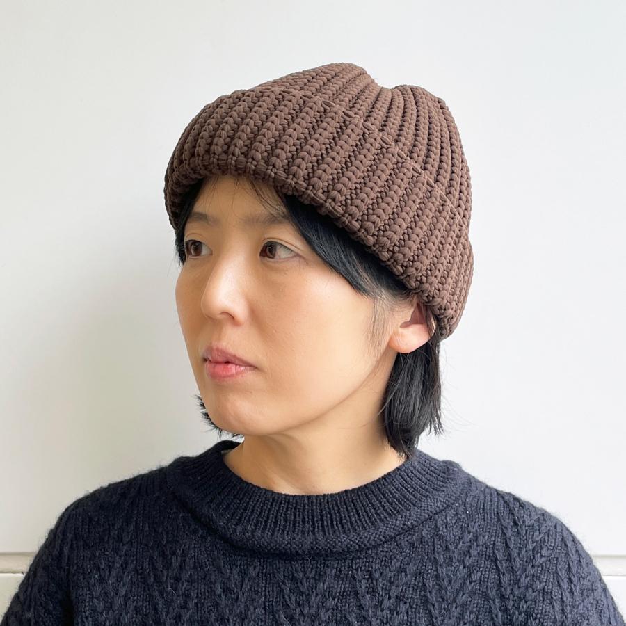 洗える 抗菌 消臭 ロールアップ ワッチ ニットキャップ 帽子 ニット帽 ビーニー レディース メンズ フリーサイズ 軽量 深め ベーシックエンチ Very Light Watch | Basiquenti | 07