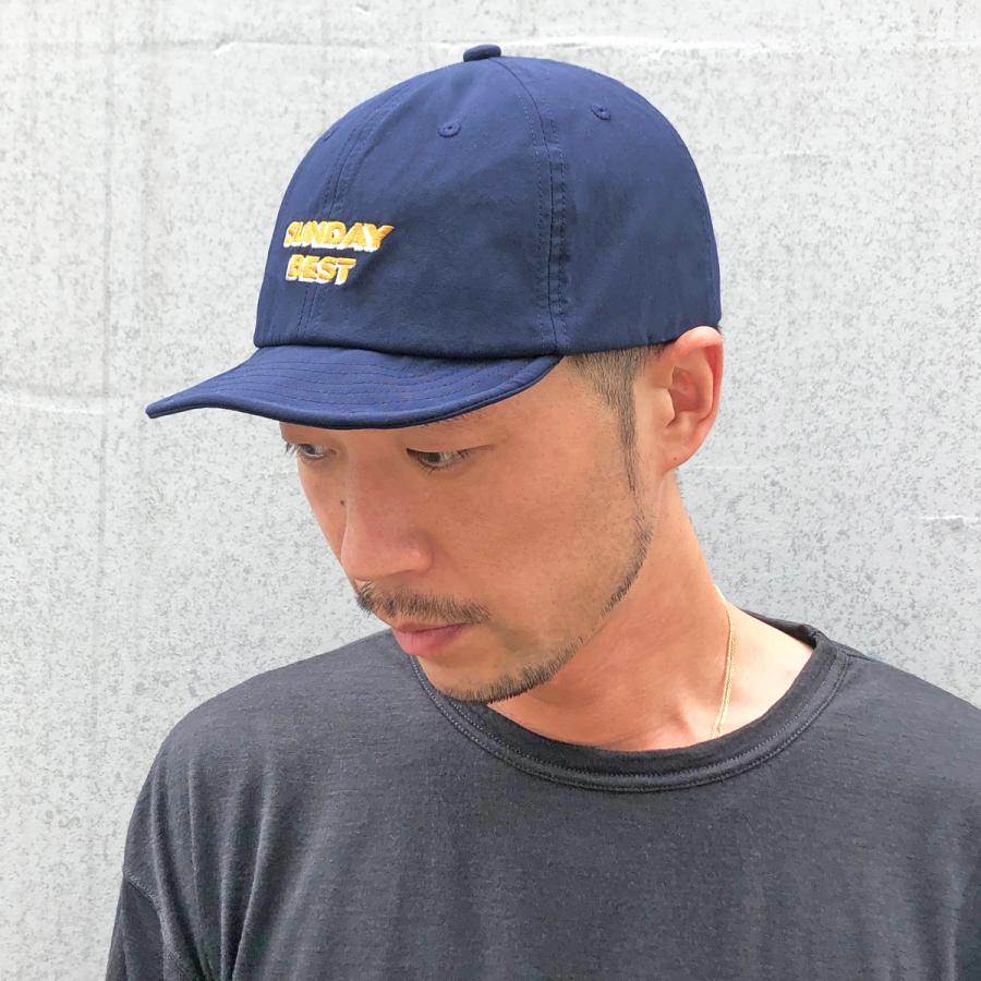 ベーシックエンチ Sunday Best Cap 帽子 洗える 抗菌 消臭 ショートつば 吸水速乾 メンズ レディース フリーサイズ | Basiquenti | 08