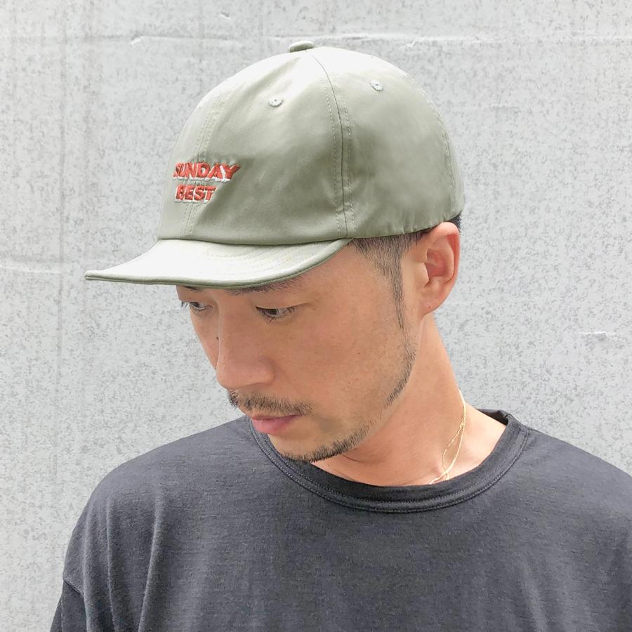 ベーシックエンチ Sunday Best Cap 帽子 洗える 抗菌 消臭 ショートつば 吸水速乾 メンズ レディース フリーサイズ | Basiquenti | 09