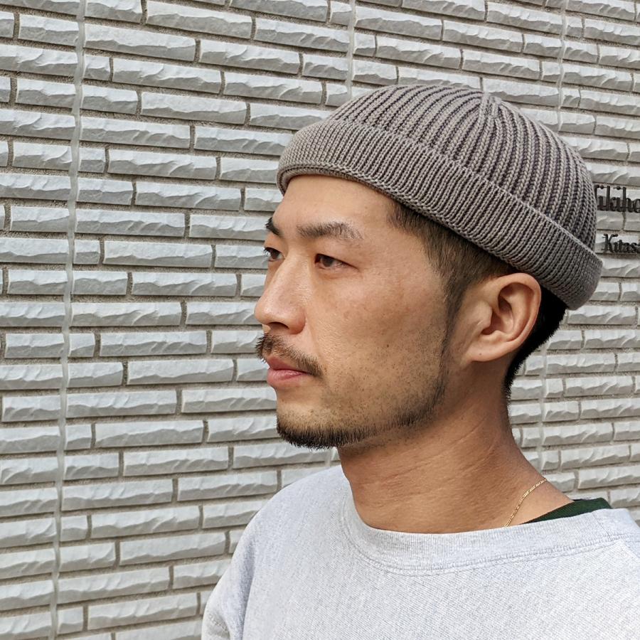 ベーシックエンチ All Season Short Roll Watch 帽子 ニット帽 洗える メンズ レディース ショートニット クルクルビーニー ロールニットキャップ ロールワッチ | Basiquenti | 13