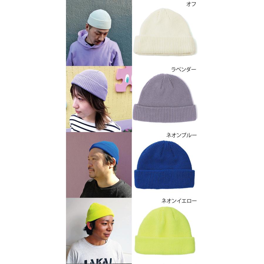 62,100個突破！浅いかぶり Low Watch 帽子 手洗い 洗える 大きいサイズ有り ニット帽 メンズ レディース ロールワッチ ショートニットキャップ クルクルビーニー | Basiquenti | 31