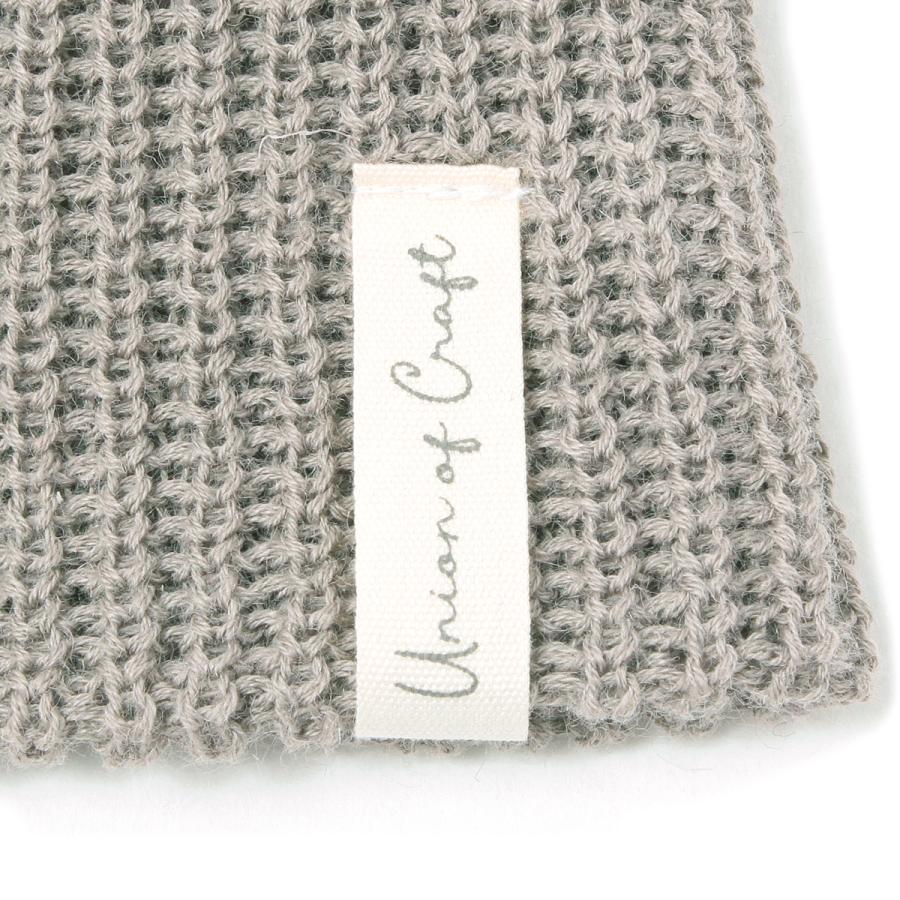 Basiquenti サマーニット 帽子 春夏 2way リネン 麻 ニットキャップ