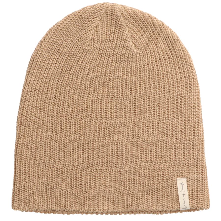 サマーニット 帽子 春夏 2way リネン 麻 ニットキャップ ビーニー ニット帽 浅め 深め レディース メンズ フリーサイズ ベーシックエンチ Linen Big Beanie | Basiquenti | 03