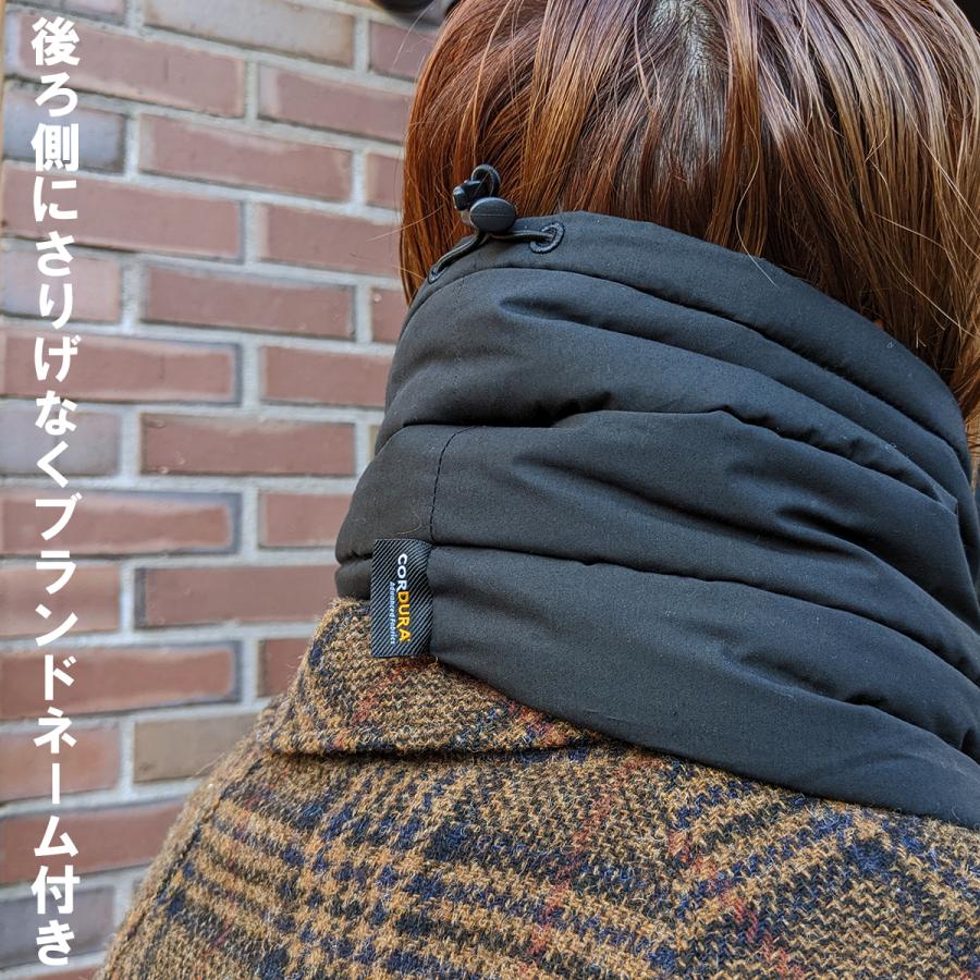 ベーシックエンチ Cordura Neck Warmer ネックウォーマー ダウンマフラー コーデュラ 日本製生地 メンズ レディース 防寒 頑丈 丈夫 ナイロン マフラー | Basiquenti | 08