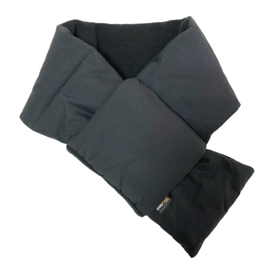 ベーシックエンチ Cordura Short Muffler マフラー ダウンマフラー コーデュラ 日本製生地 メンズ レディース 防寒 頑丈 丈夫 ナイロン ループ付き 差し込み式 | Basiquenti | 01