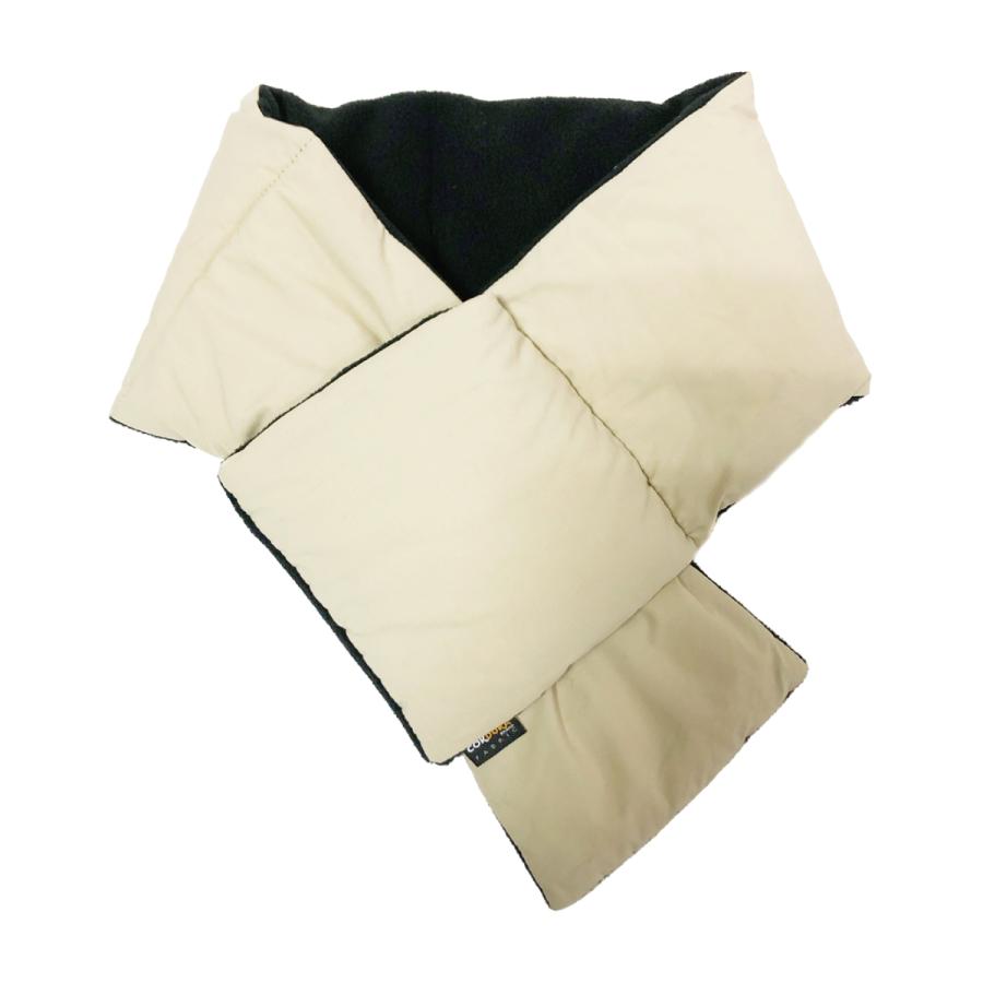 ベーシックエンチ Cordura Short Muffler マフラー ダウンマフラー コーデュラ 日本製生地 メンズ レディース 防寒 頑丈 丈夫 ナイロン ループ付き 差し込み式 | Basiquenti | 02