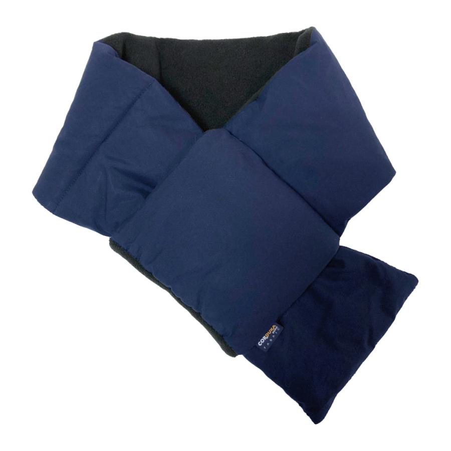 ベーシックエンチ Cordura Short Muffler マフラー ダウンマフラー コーデュラ 日本製生地 メンズ レディース 防寒 頑丈 丈夫 ナイロン ループ付き 差し込み式 | Basiquenti | 03